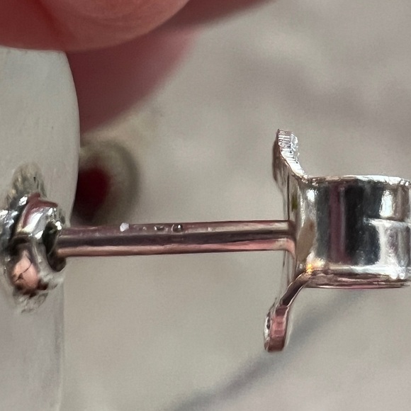 ❤️ Red Rose Pink Dahlia Turquoise 925 Southwestern Post Back Heart Earrings 7 gm - Picture 5 of 10